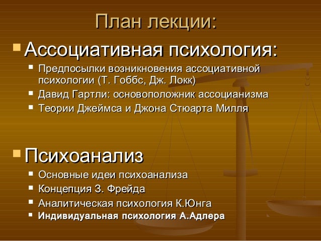 Реферат: Направления психологи Реферат: Направления психологи